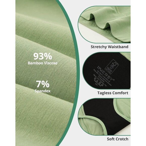 ⚡Women’s High Waist Seamless Underwear Tummy Control Full Coverage Soft Stret - Picture 3 of 6